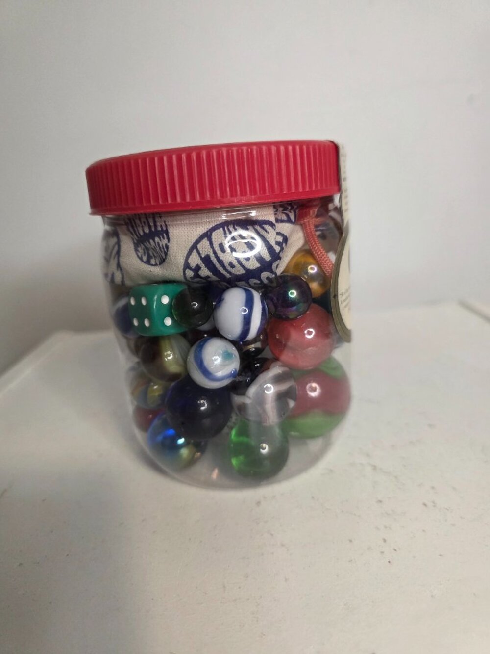 House of Marbles 50 of the Worlds Best Marbles Bag and Instructions England NWT